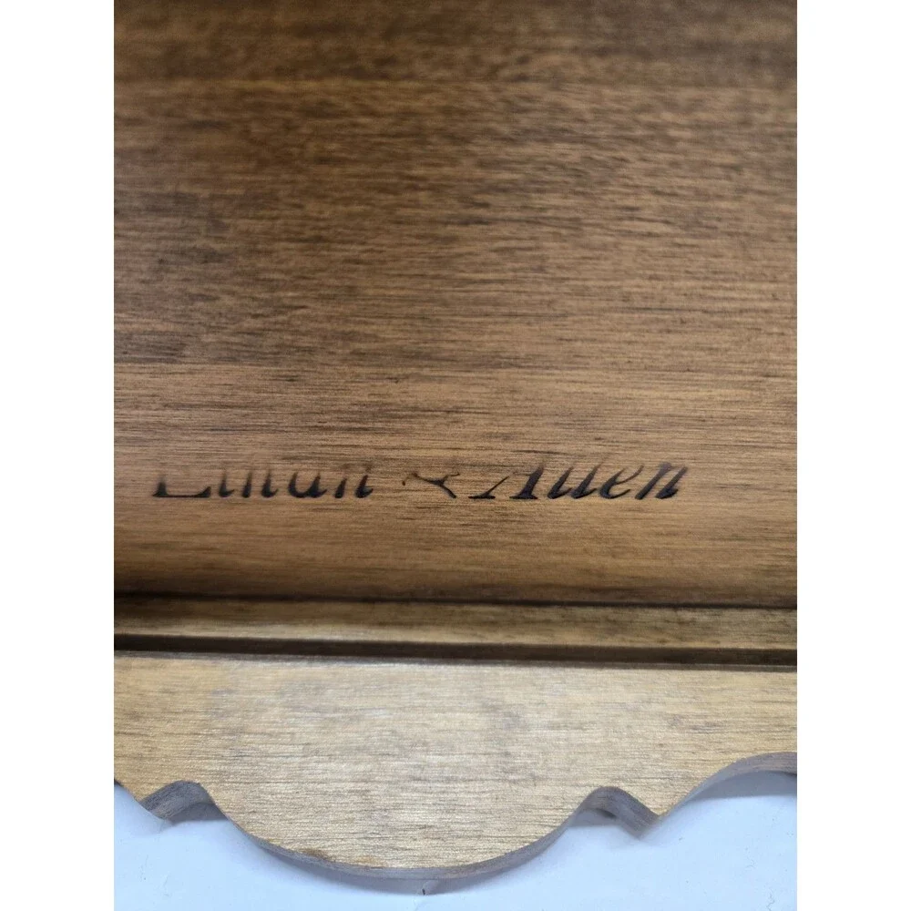 Ethan Allen Heirloom Maple Nutmeg 24” Gallery Wall Shelf